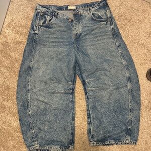 We the free barrel jeans